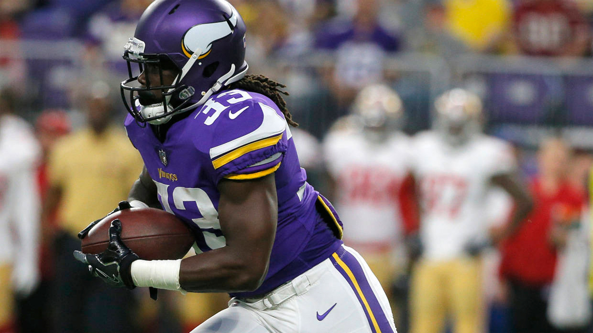 Rookie RB Dalvin Cook turned in 21.1 points for the Grainers in their Week 1 victory over Vietnam.