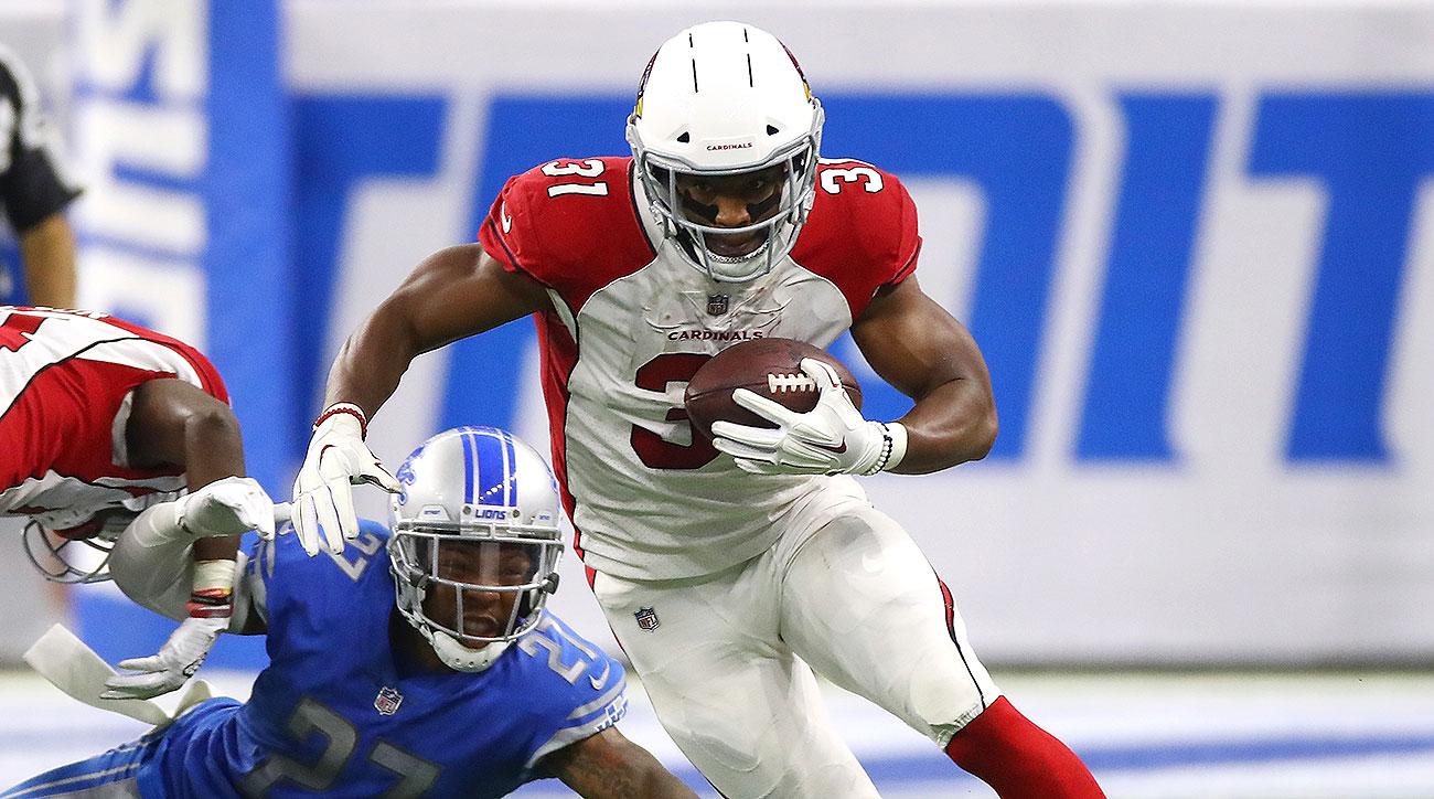 San Juan Scorpions running back David Johnson finished with 14.4 points before exiting the team's victory over the Pharaohs.