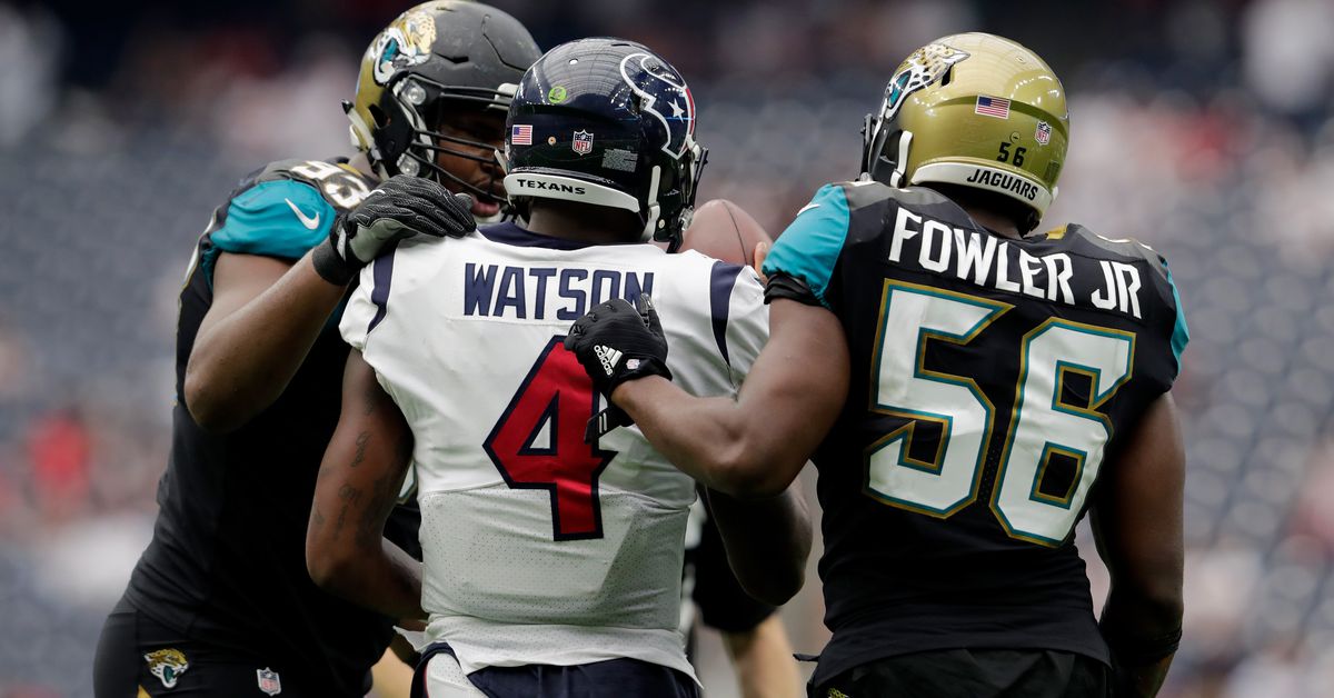 The Jacksonville Jaguars defense led the MFFL in points for Week 1, scoring 54.6 for the Monsters in their victory over Wake Island.