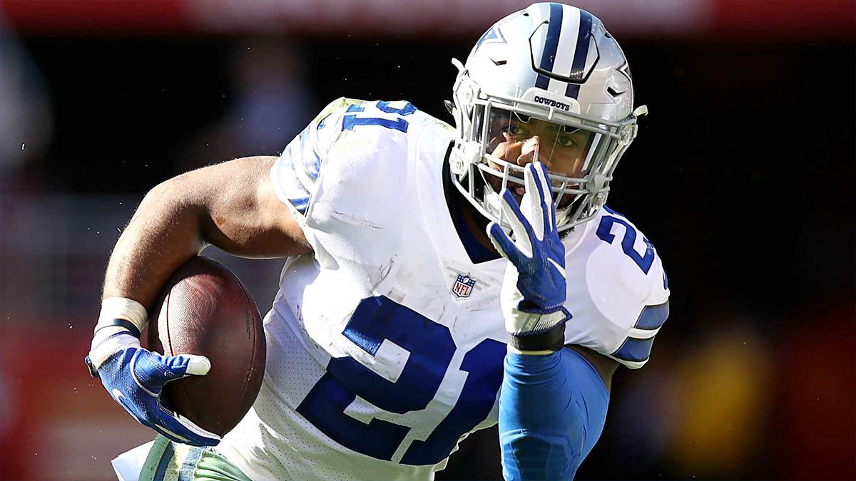 RB Ezekiel Elliott tallied 46.1 points for the Ewoks.