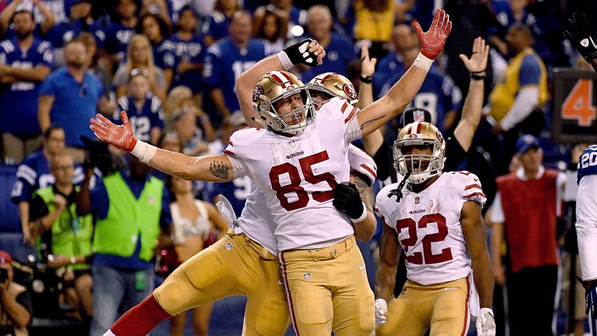Vietnam signed and then traded tight end George Kittle to Ukraine on Friday.