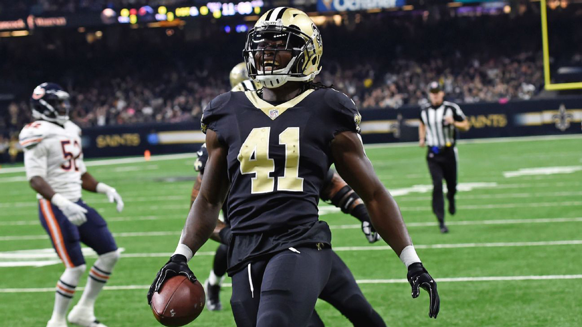 RB Alvin Kamara scored 18.2 points in San Juan's win.