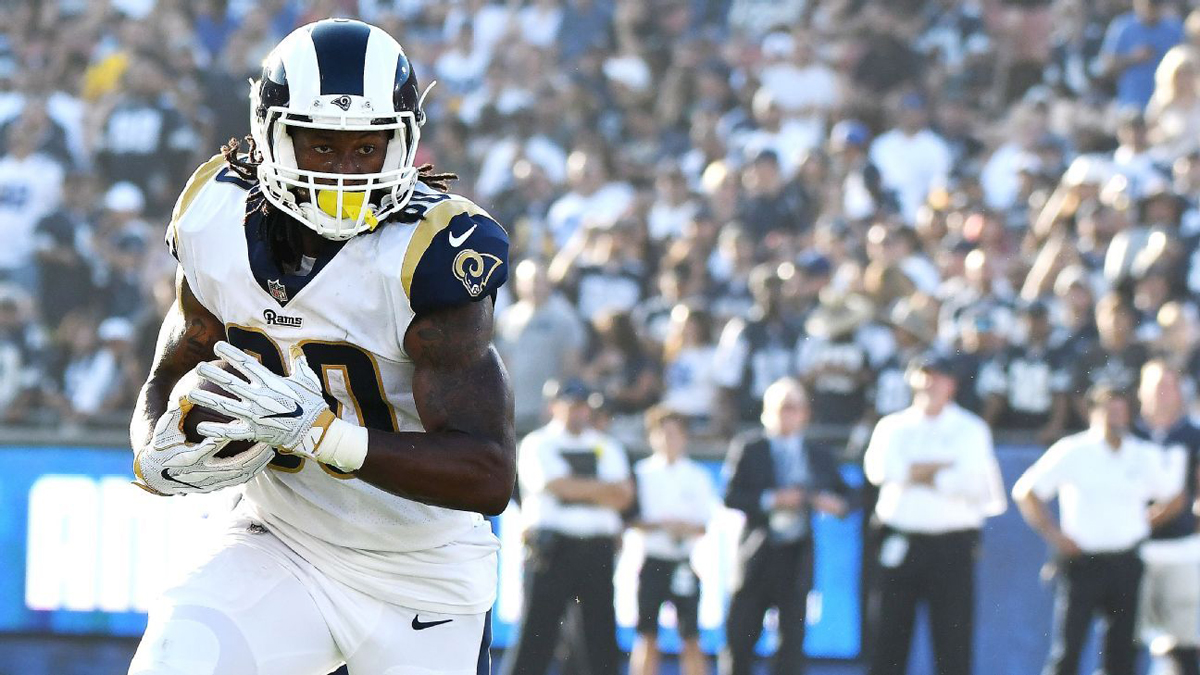 The Blitz received 27.6 points from RB Todd Gurley.