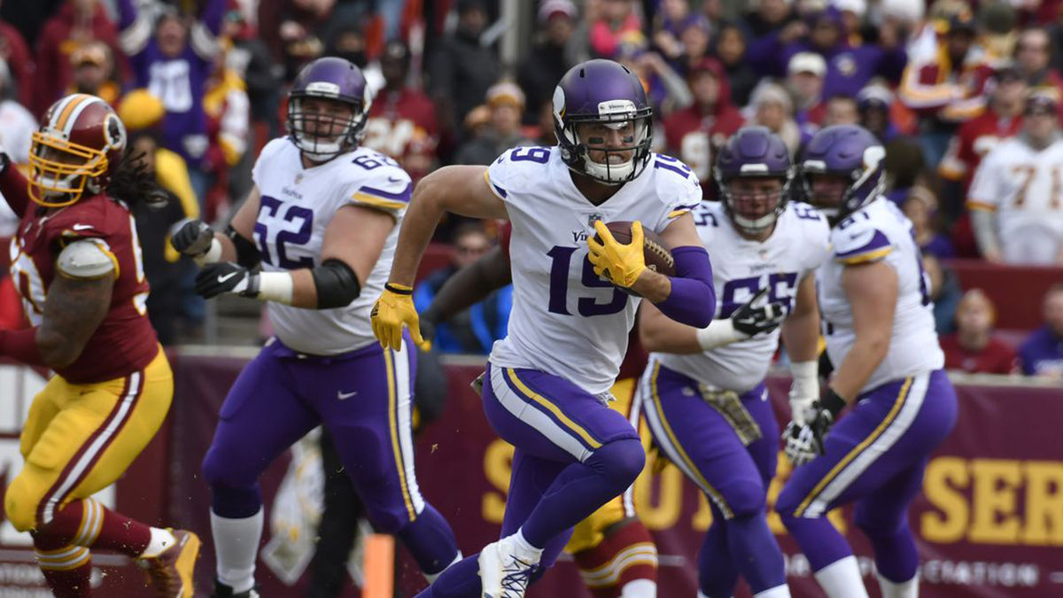 WR Adam Thielen notched 30.6 points in Greenland's win.