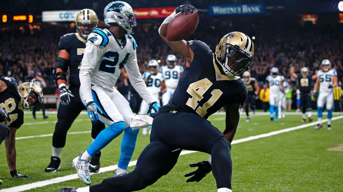 RB Alvin Kamara scored 31.4 points in the victory.