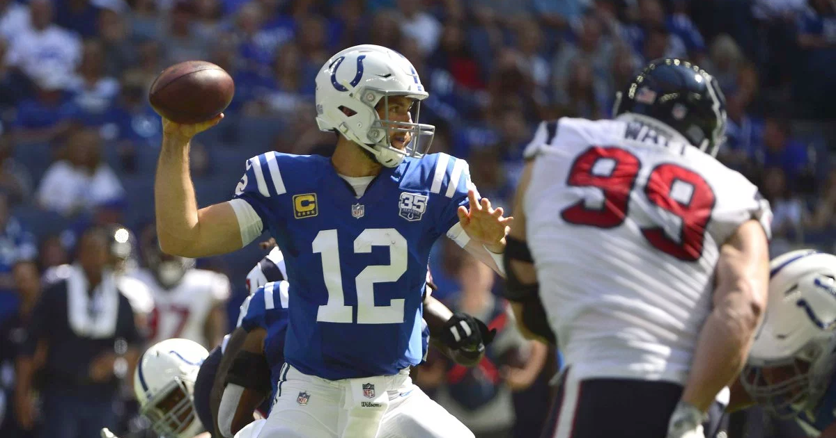 QB Andrew Luck led the Blitz with 38.17 points in the win.