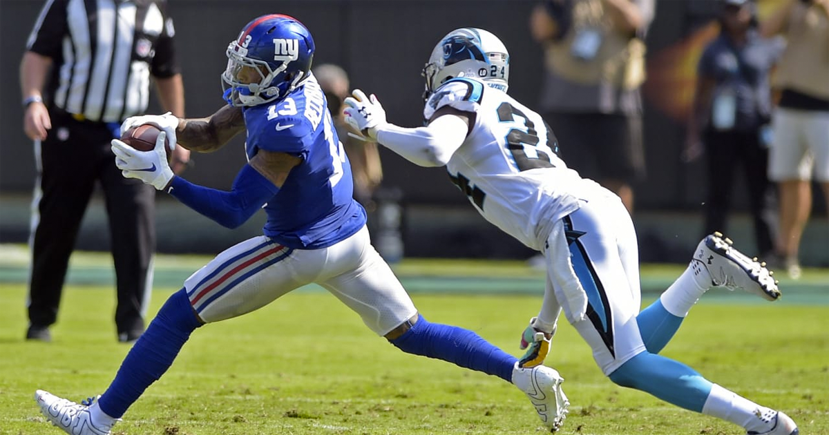 WR Odell Beckham scored 29.25 points in the Russia victory.