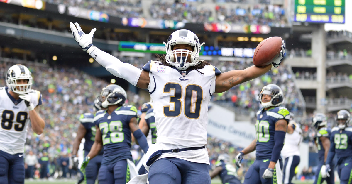 RB Todd Gurley racked up 37.7 points in Bangkok's victory.