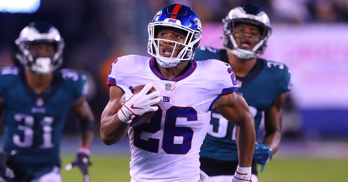 RB Saquon Barkley exploded for 40.50 points to lead Wake Island to victory.