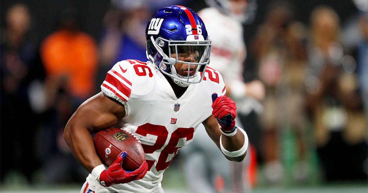 RB Saquon Barkley scored 29.20 points in the win.