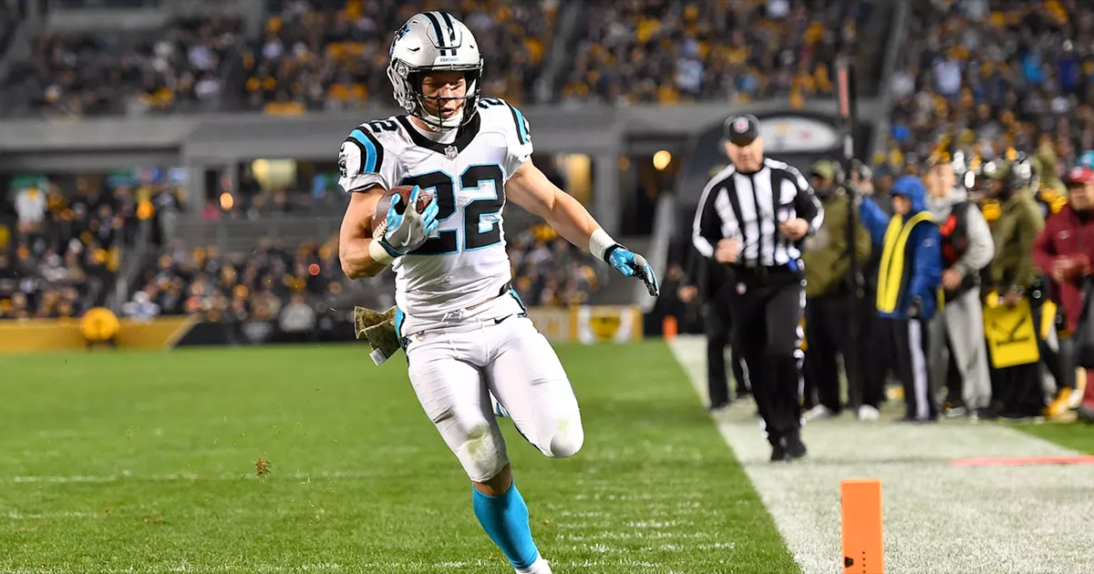 RB Christian McCaffrey exploded for 39.60 points in Ukraine's win.