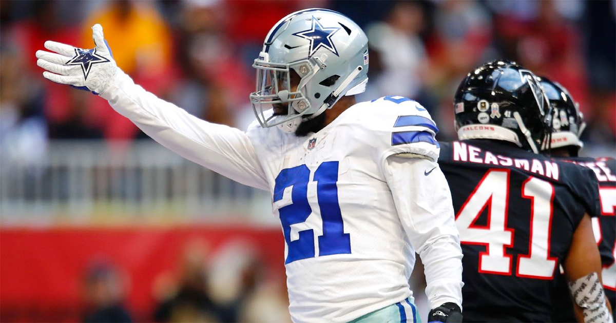 RB Ezekiel Elliott racked up 37.70 points in the Ewoks' victory.