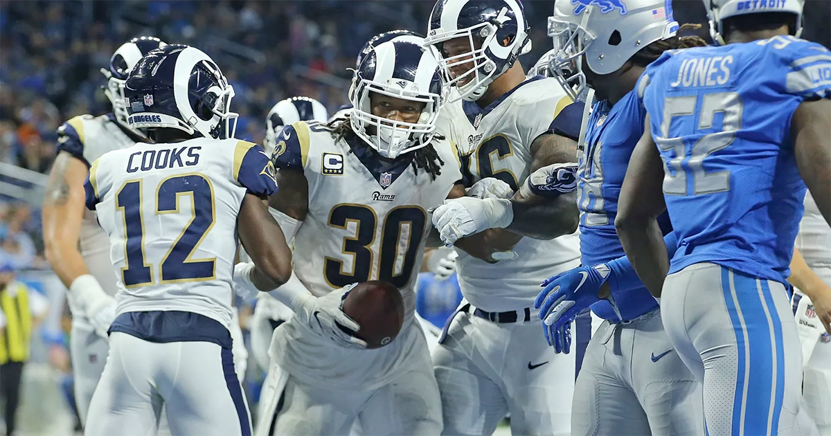 RB Todd Gurley pounded out 36.10 points in Bangkok's win.