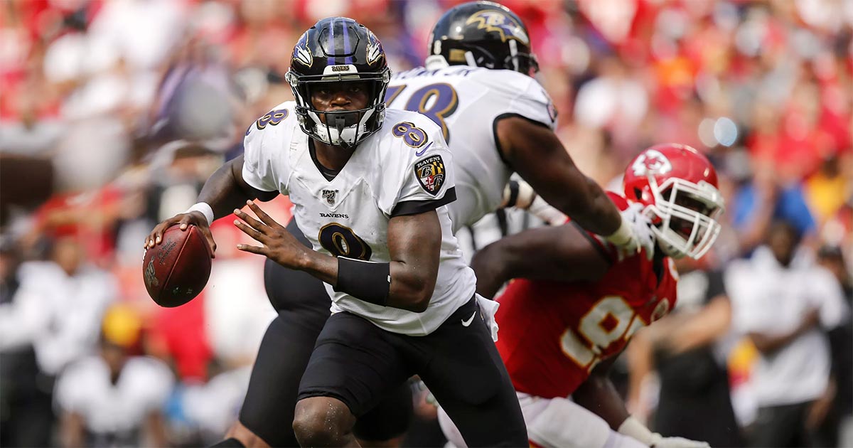 QB Lamar Jackson scored 28.63 in the Renegades' victory.