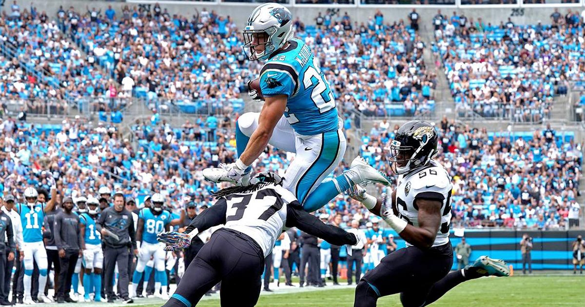 RB Christian McCaffrey dominated for 51.5 points in Ukraine's victory.