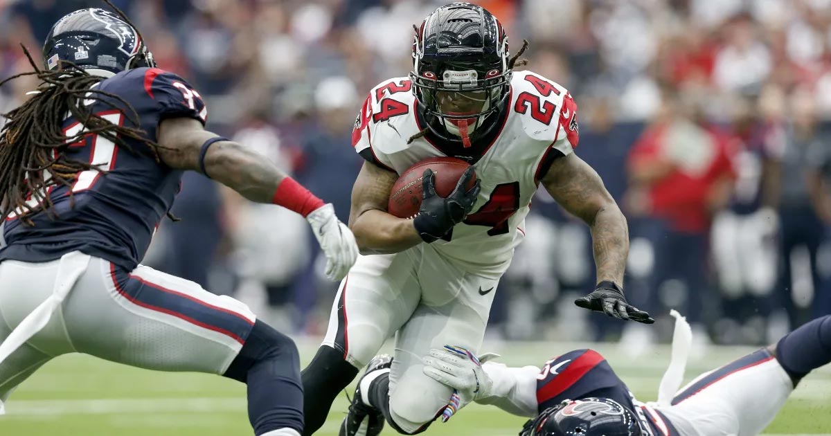 RB Devonta Freeman racked up 30.6 points for Turkey.