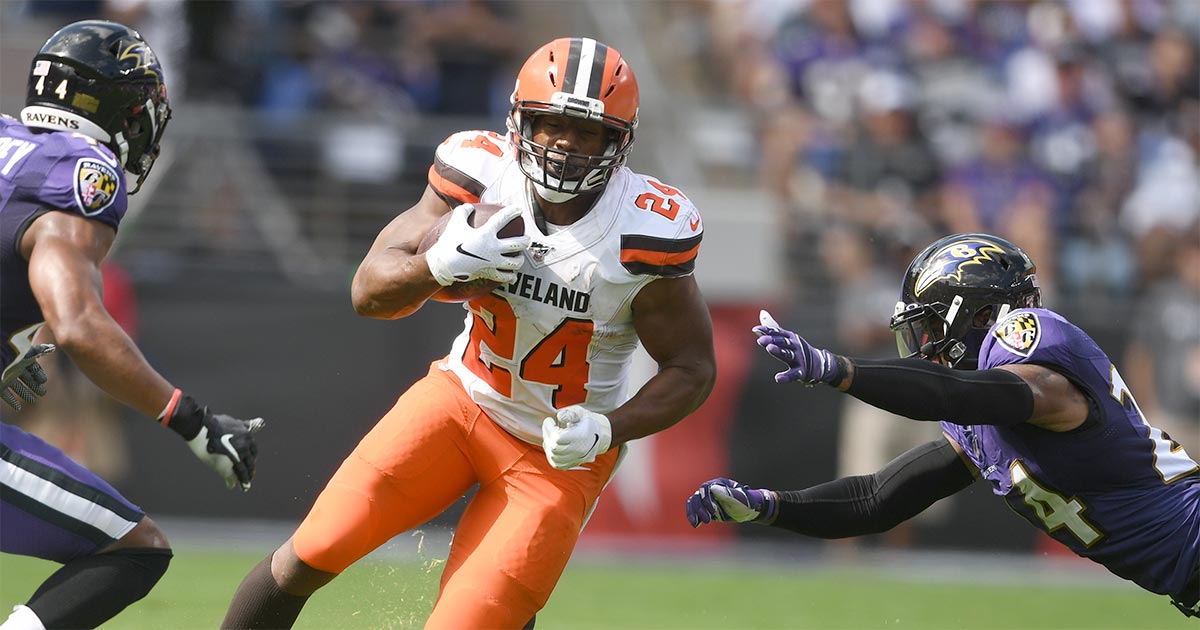 RB Nick Chubb scored 31.9 points for San Juan.