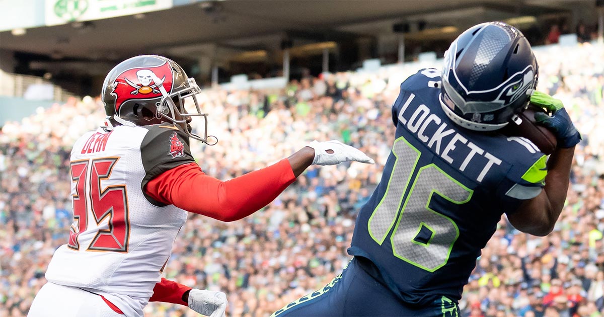 WR Tyler Lockett notched 40.2 points for the Crabs.