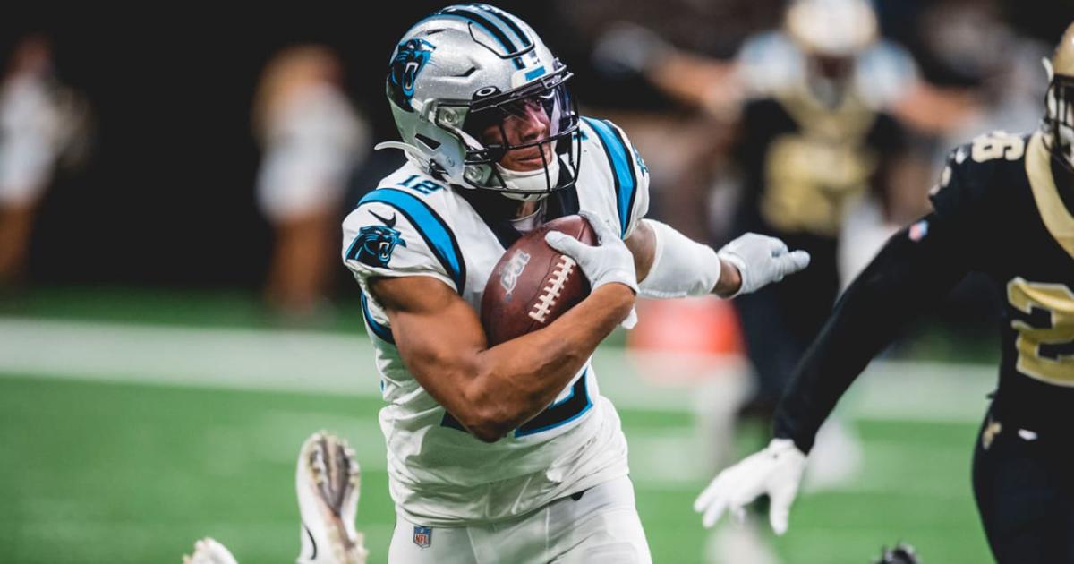 WR D.J. Moore blew up for 31.6 points for Christmas Island.