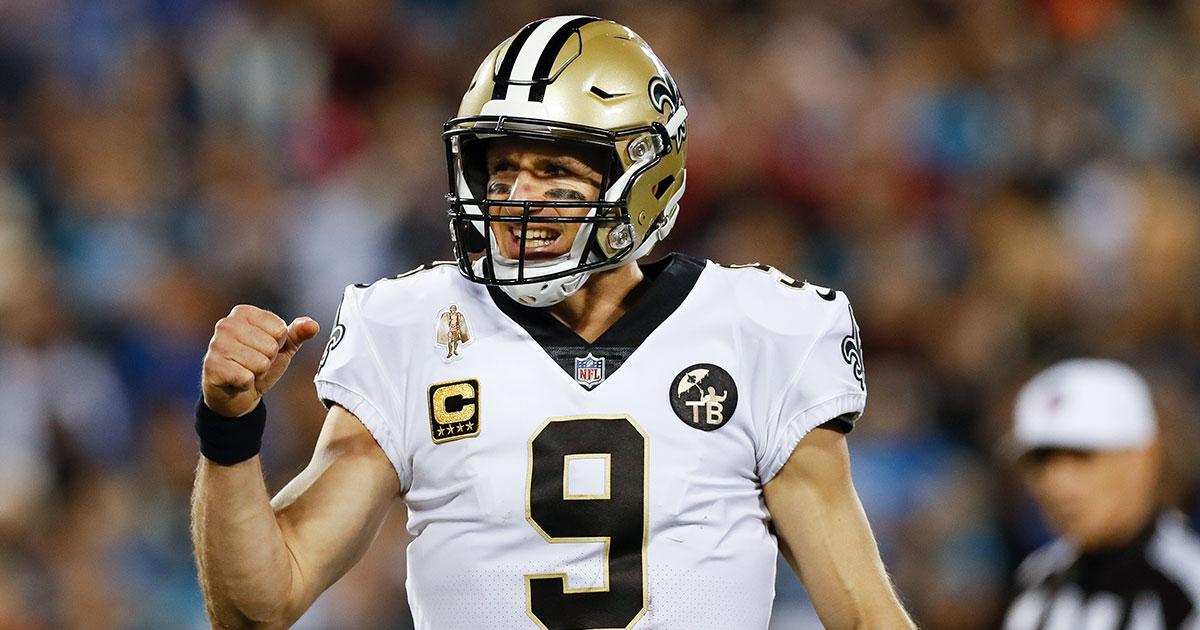 QB Drew Brees threw for 25.87 points in Wake Island's win.