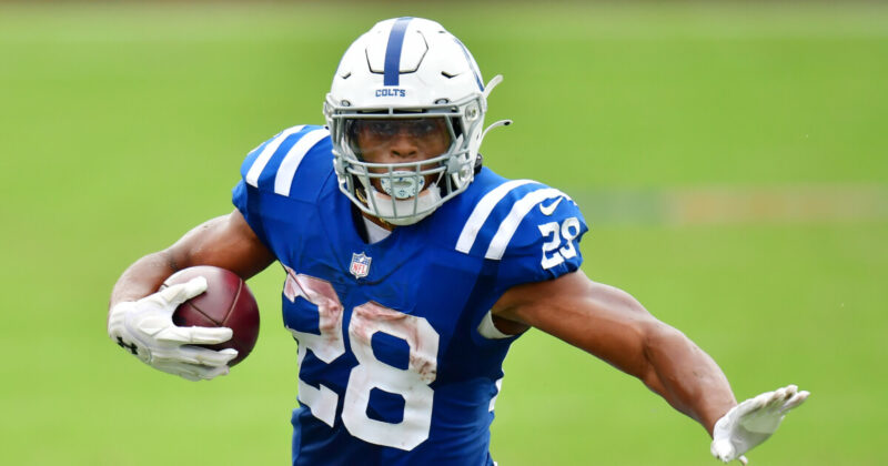 RB Jonathan Taylor is a valuable piece in a hypothetical dynasty start-up.