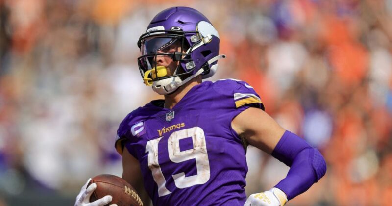 WR Adam Thielen scored 35.2 points to help lead Switzerland to a big Week 1 victory.
