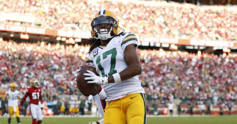 WR Davante Adams racked up 40.2 points in Turkey's victory.