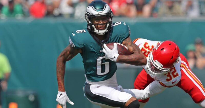WR DeVonta Smith tallied 24.95 points in Ecuador's victory.
